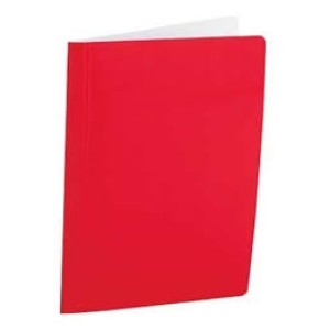 PASTA GRAMPO COM TRILHO PAPELAO  0290.U VERMELHO 1 PLUS - UN